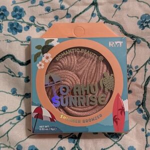 Bronzer Romantic Beauty O'ahu Sunrise Shimmer Bronzer Hula Rose - New In Box
